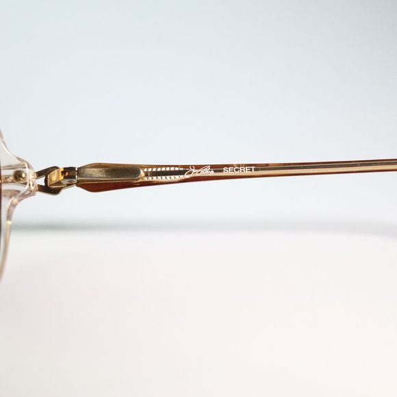 Vintage Joan Collins Secret Tortoise Marine Marron Oversize eyeglasses frame N14 - Picture 13 of 13
